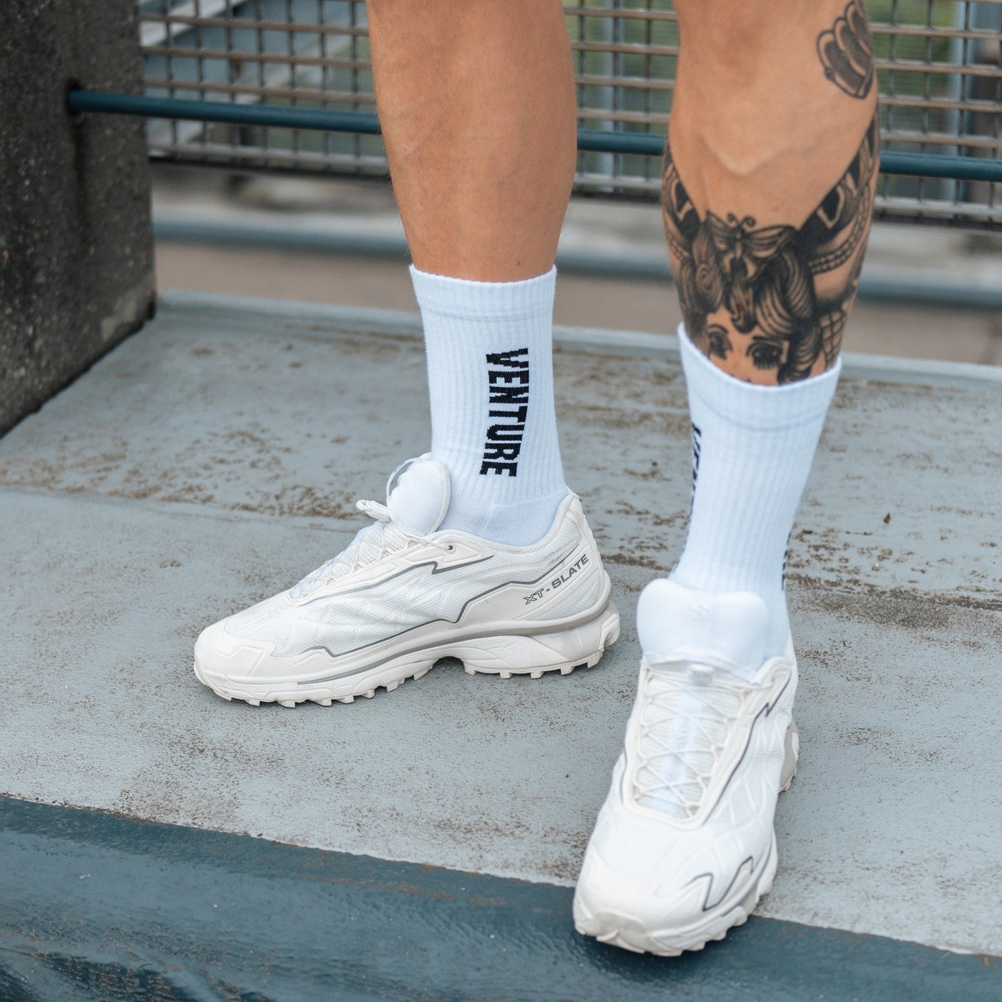 VENTURE SOCKS WHITE